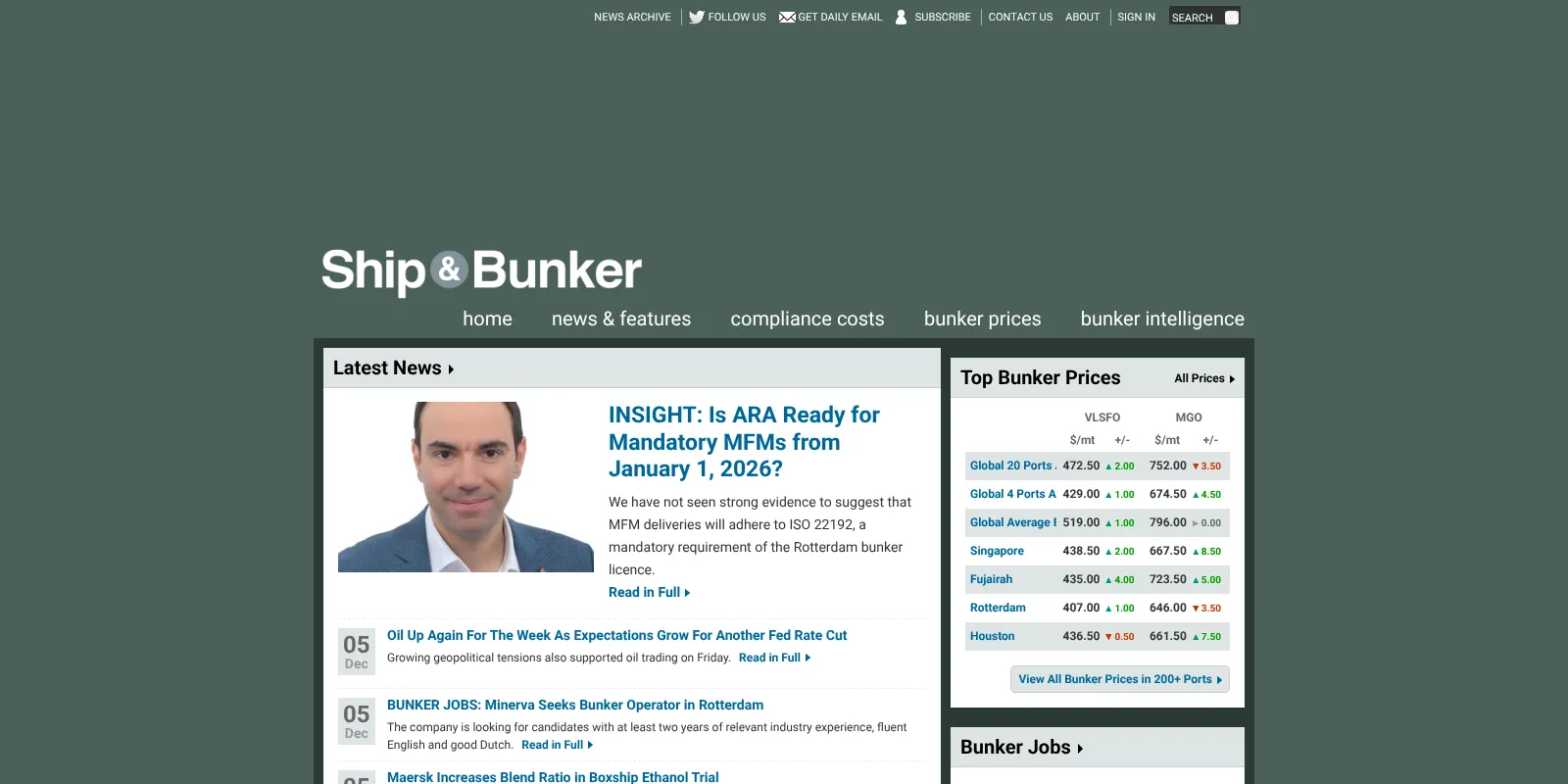 Ship & Bunker