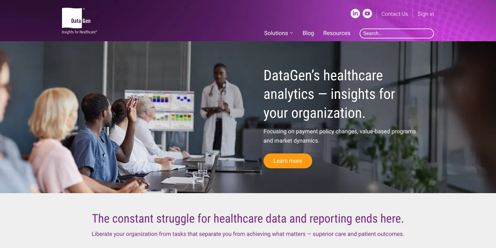 DataGen Healthcare Analytics