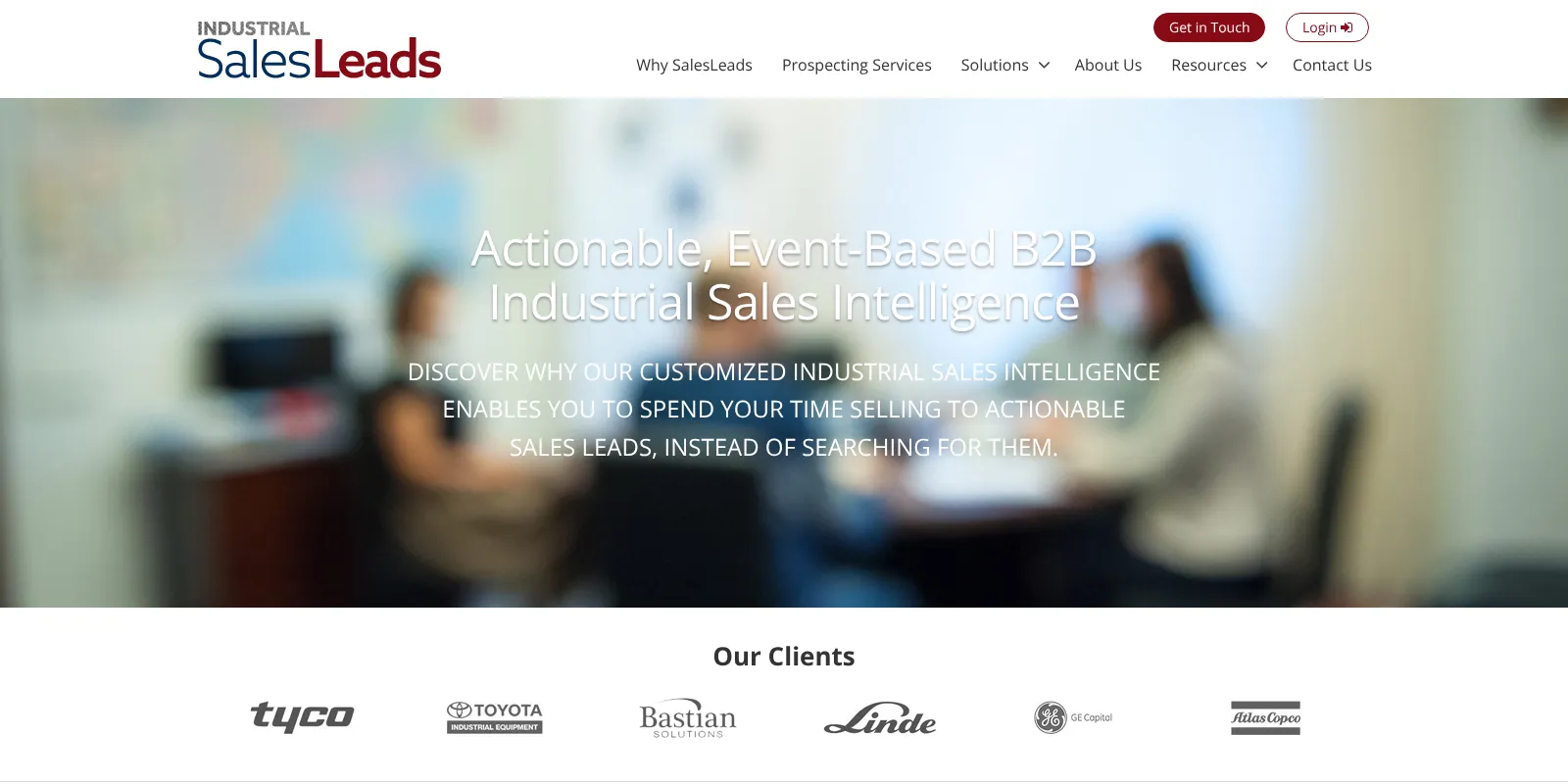 Industrial Sales Leads